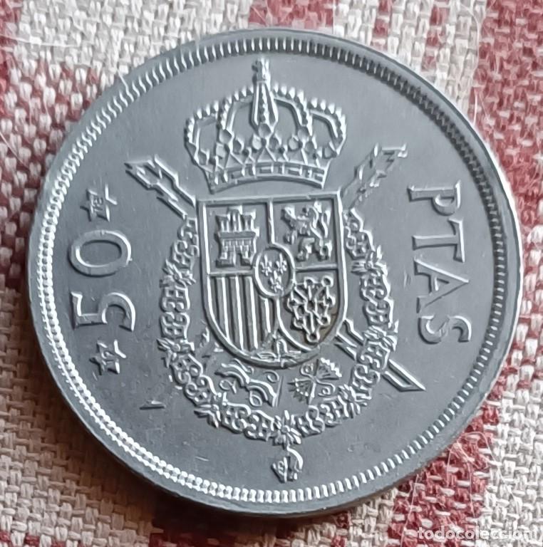 Monedas Juan Carlos I: Moneda de 50 pesetas de 1975 - Foto 2