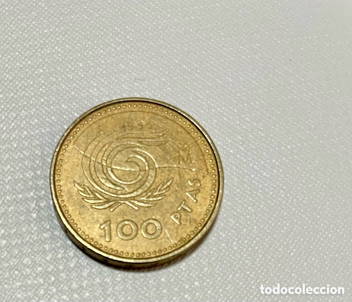 Monedas Juan Carlos I: Moneda de 100 Pts 1999 - Foto 2