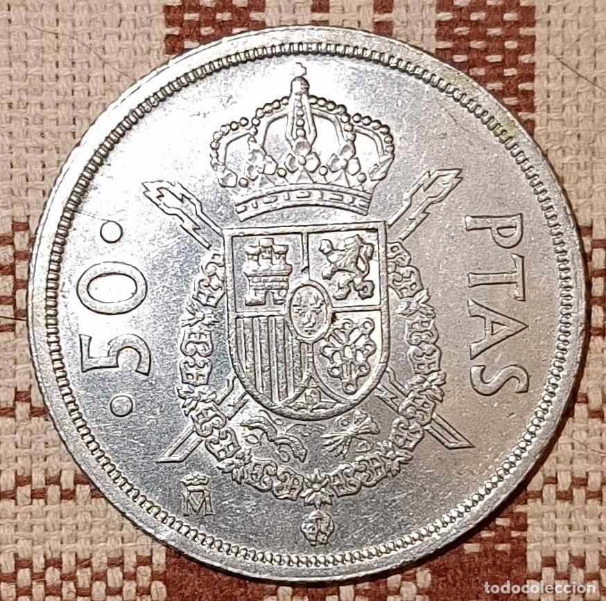 Monedas Juan Carlos I: Moneda de 50 pesetas de 1983 - Foto 1