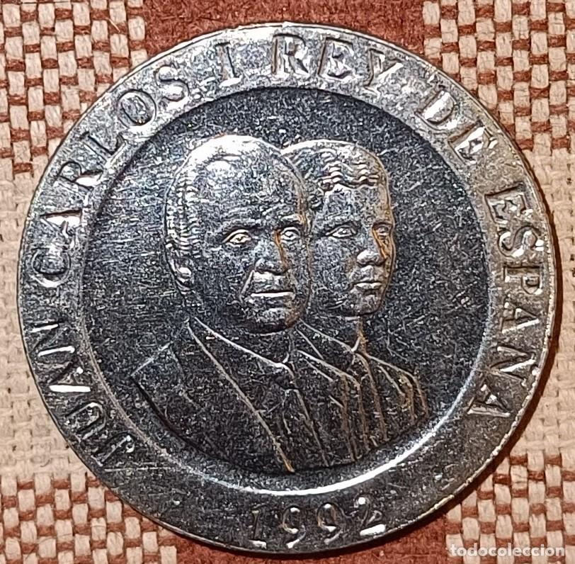 Monedas Juan Carlos I: Moneda de 200 pesetas de 1992 - Foto 1