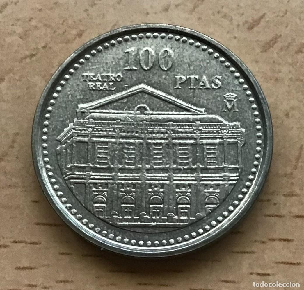 Monedas Juan Carlos I: 100 pesetas de Espa&ntilde;a. A&ntilde;o 1997. Teatro Real