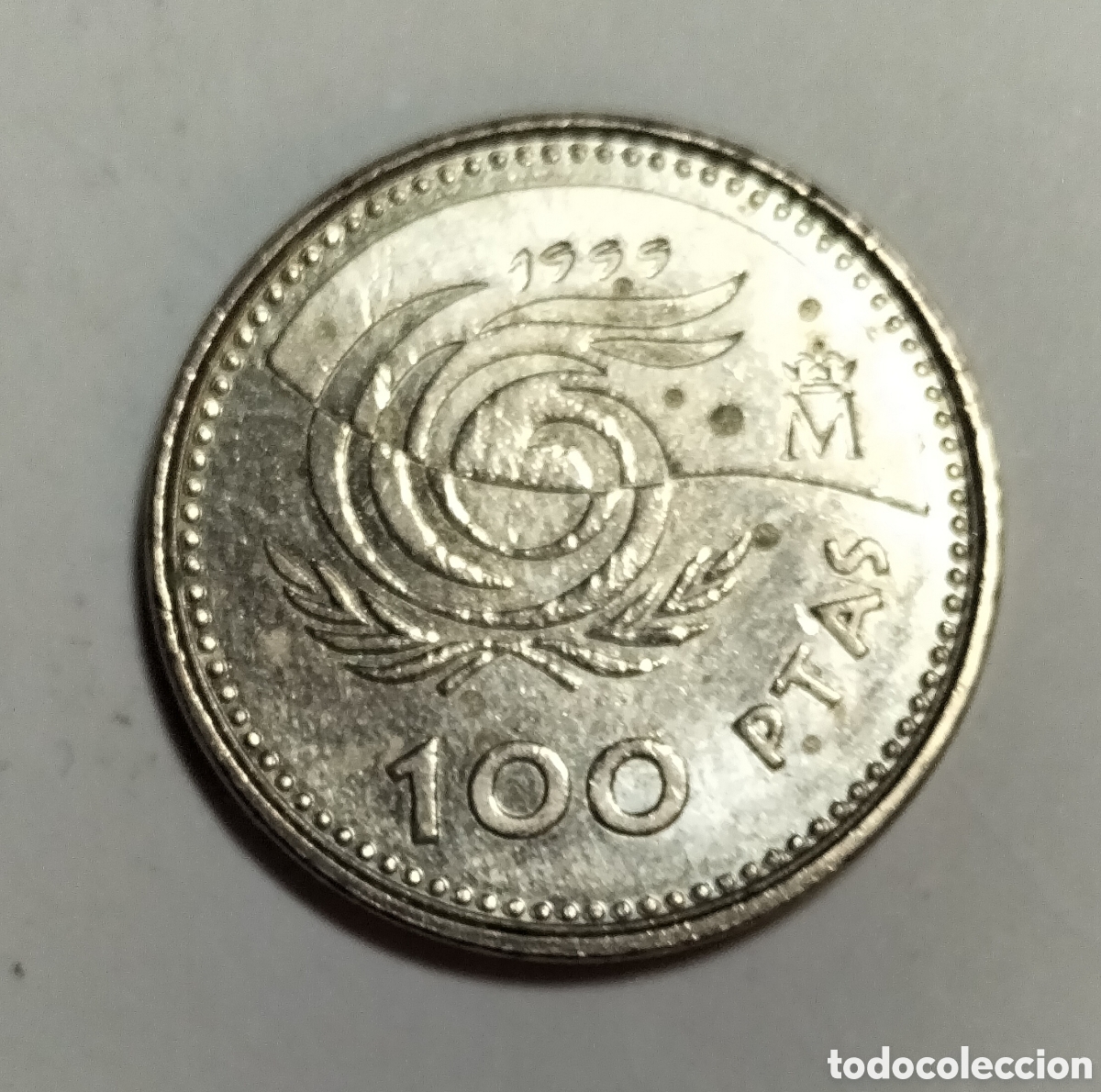 Monedas Juan Carlos I: Moneda 100 pesetas 1999 - Foto 2