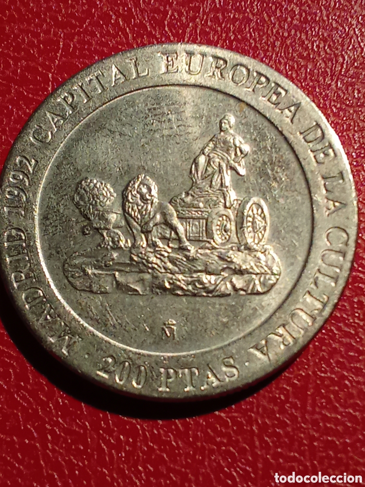 Monedas Juan Carlos I: Moneda de 200 pesetas 1990 - Foto 2