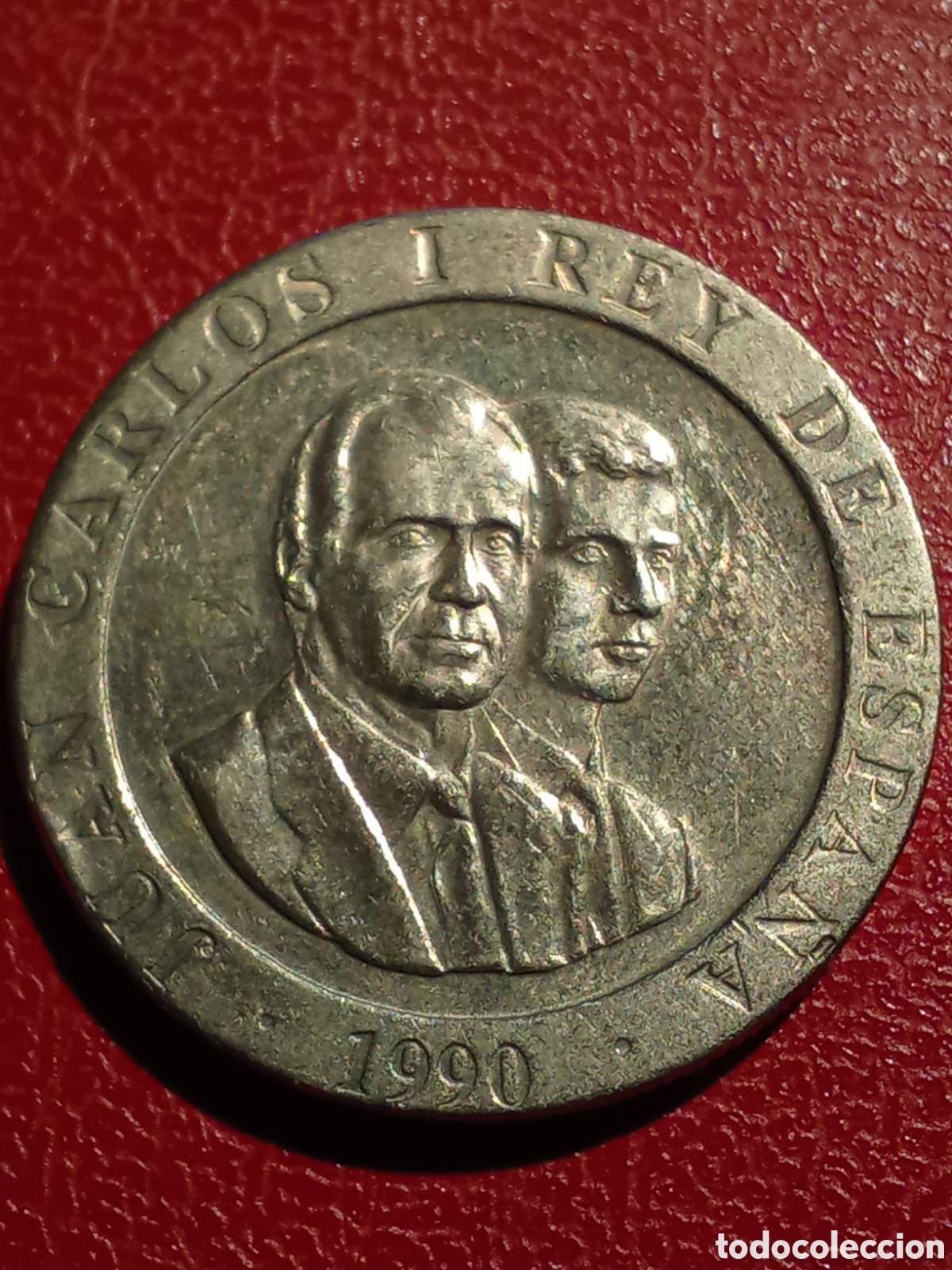 Monedas Juan Carlos I: Moneda de 200 pesetas 1990 - Foto 1