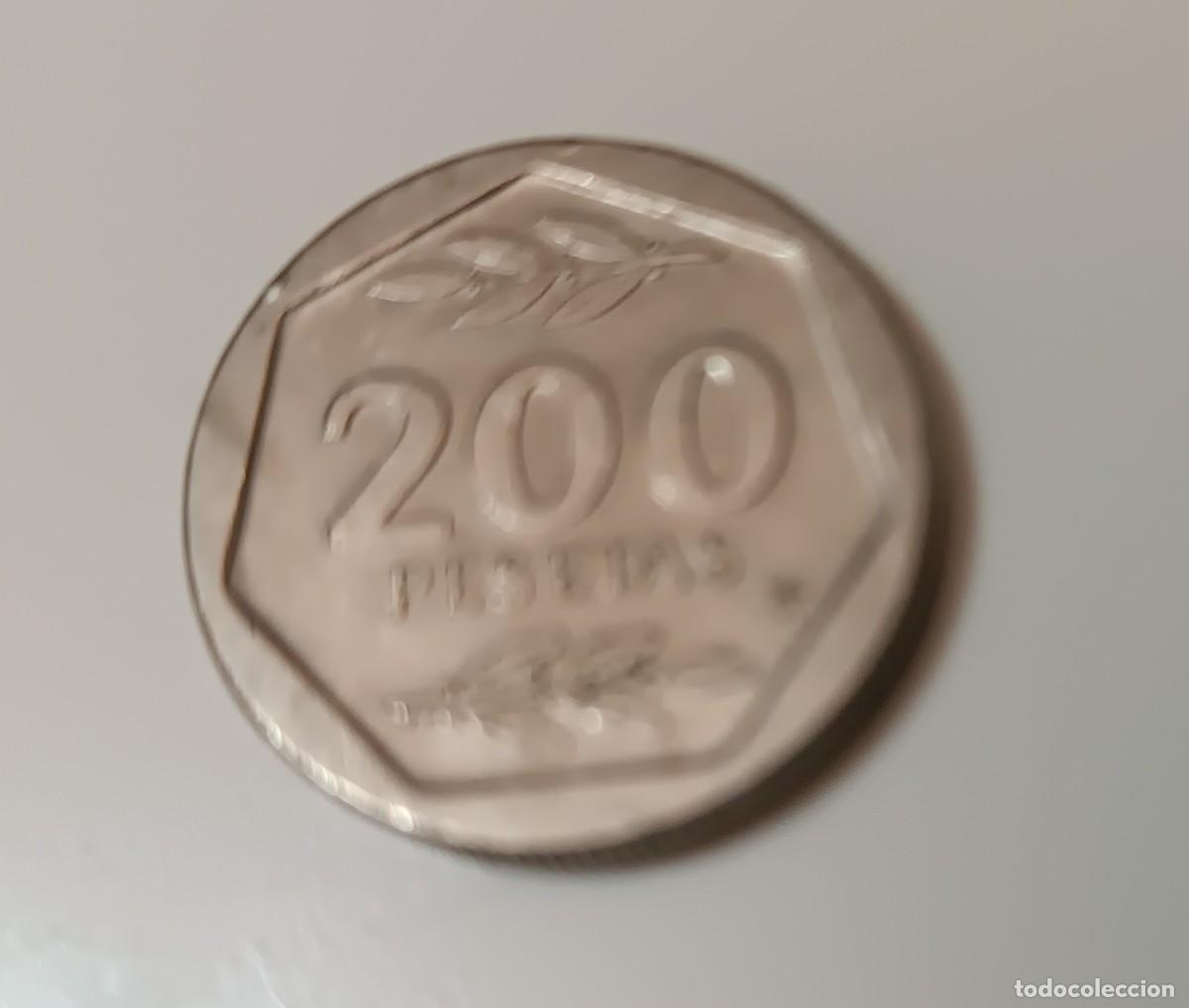 Monedas Juan Carlos I: Moneda de 200 pesetas (1987) - Foto 4
