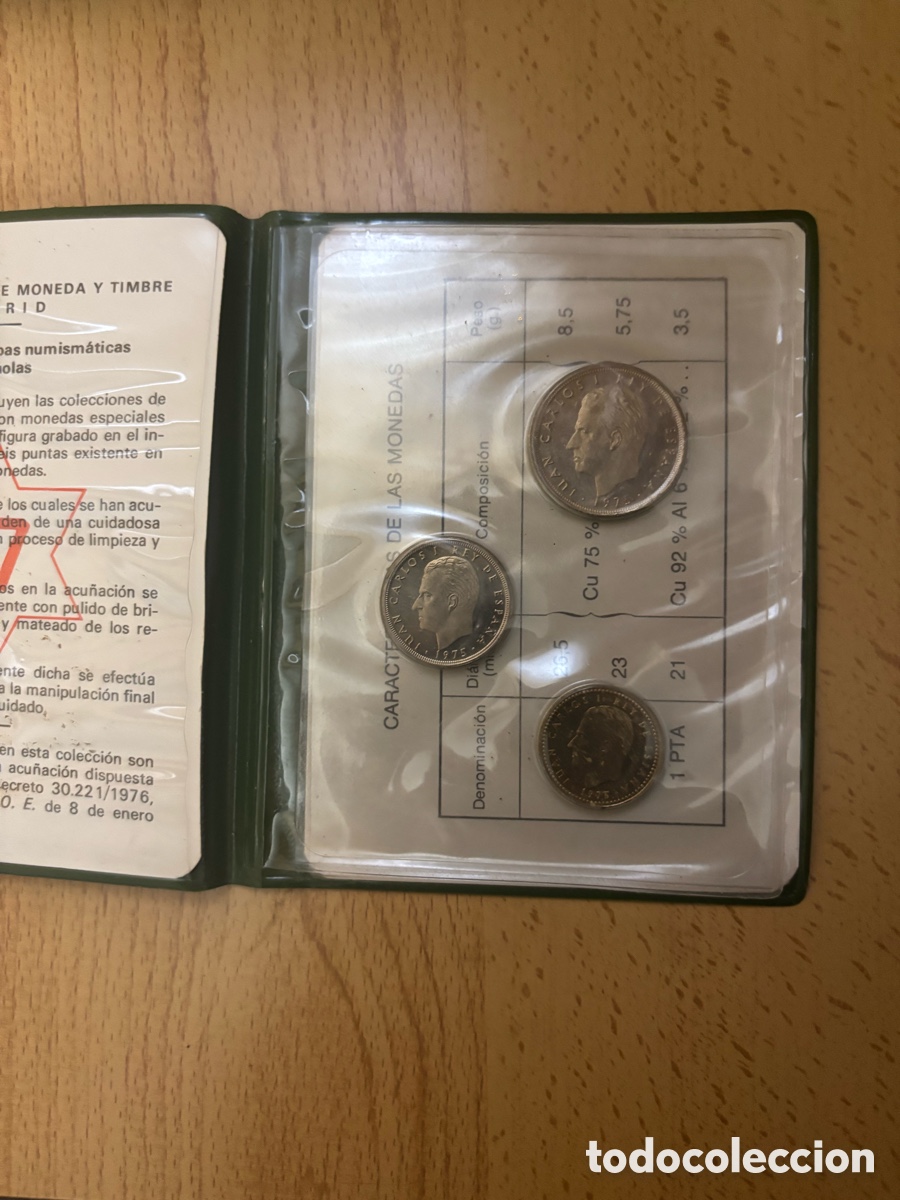 Monedas Juan Carlos I: Prueba numismatica a&ntilde;o 77 - Foto 5