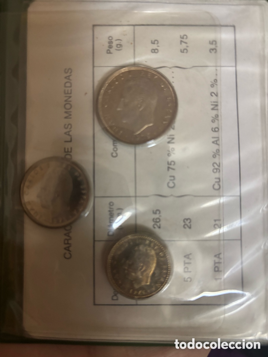 Monedas Juan Carlos I: Prueba numismatica a&ntilde;o 77 - Foto 8