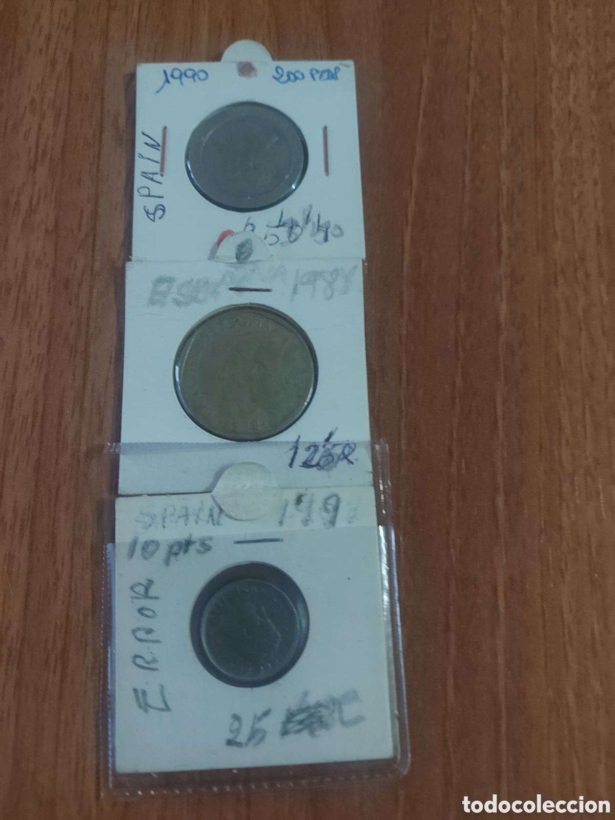 Monedas Juan Carlos I: 3 monedas de Espa&ntilde;ay - Foto 1