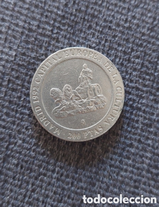 Monedas Juan Carlos I: Moneda 200 ptas 1991 - Foto 2