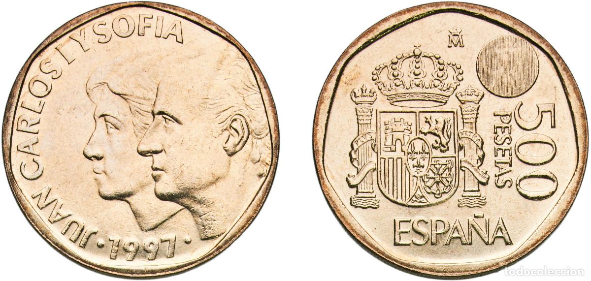 Monete Juan Carlos I: 500 Pesetas - Juan Carlos I 1997 M