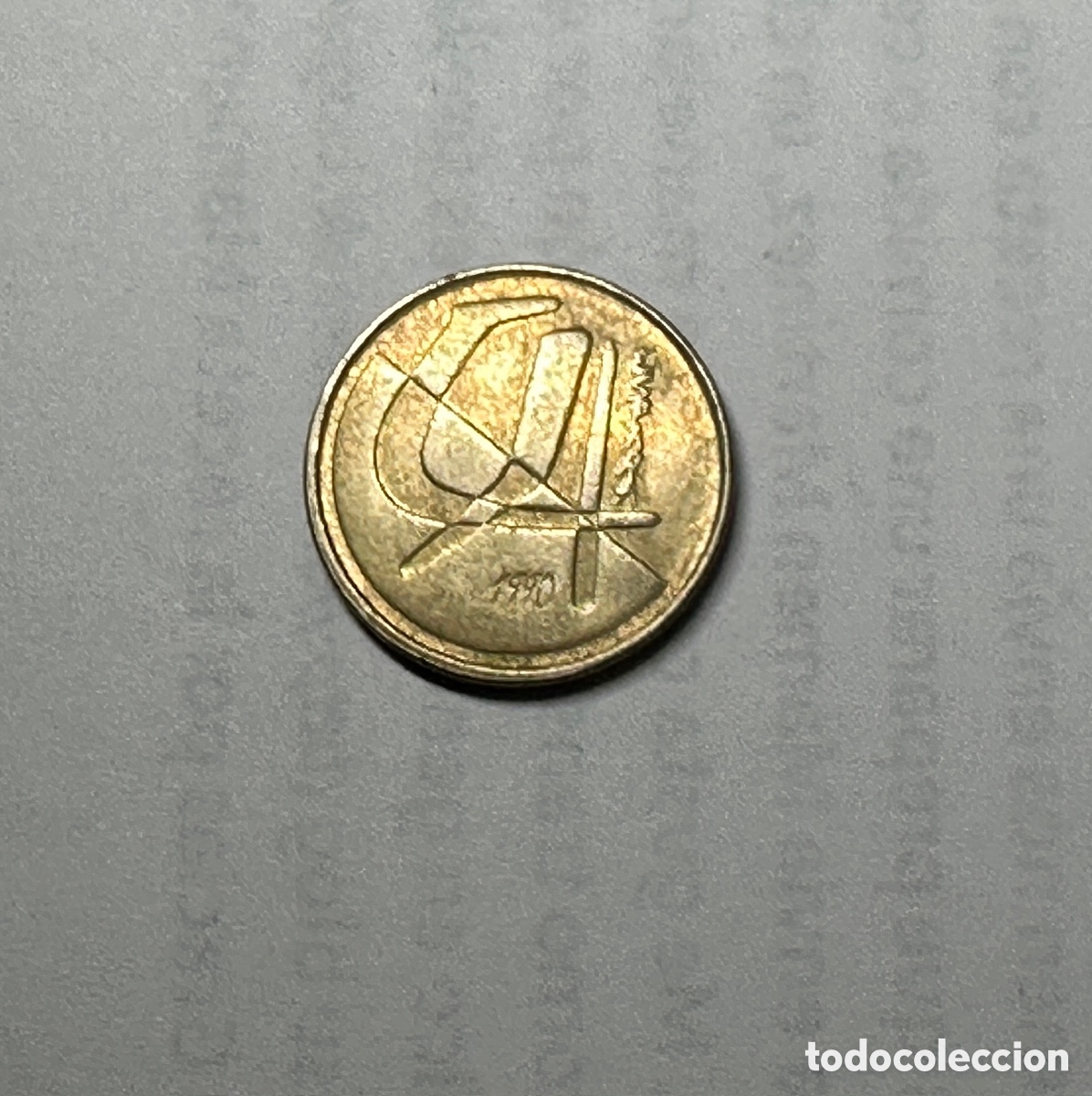 Monedas Juan Carlos I: MONEDA 5 PTAS 1990 EBC ESCASA - Foto 1