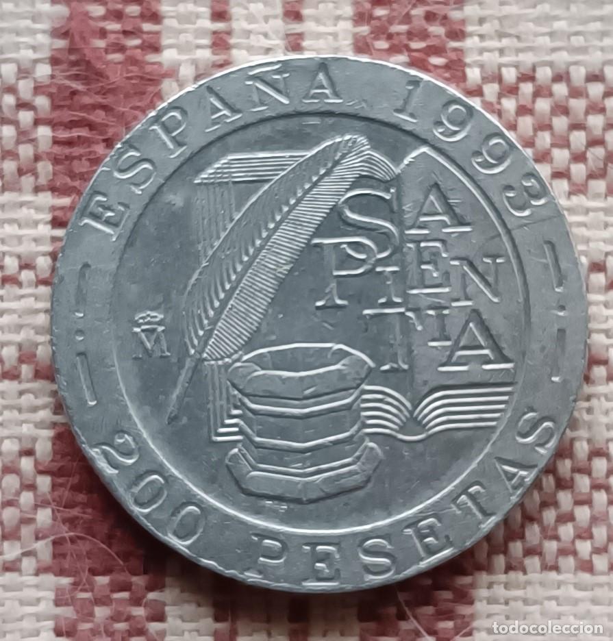 Monedas Juan Carlos I: Moneda de 200 pesetas de 1993 - Foto 1