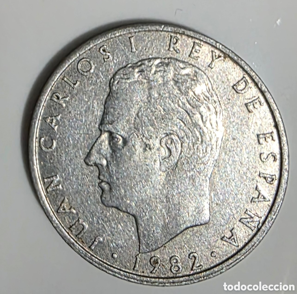 Monedas Juan Carlos I: Moneda de 2 pesetas. 1982 - Foto 1
