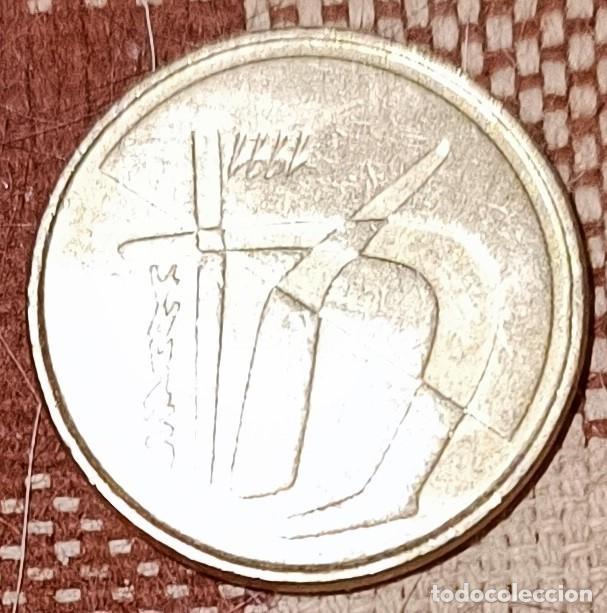 Monedas Juan Carlos I: Moneda de 5 pesetas de 1991 - Foto 2
