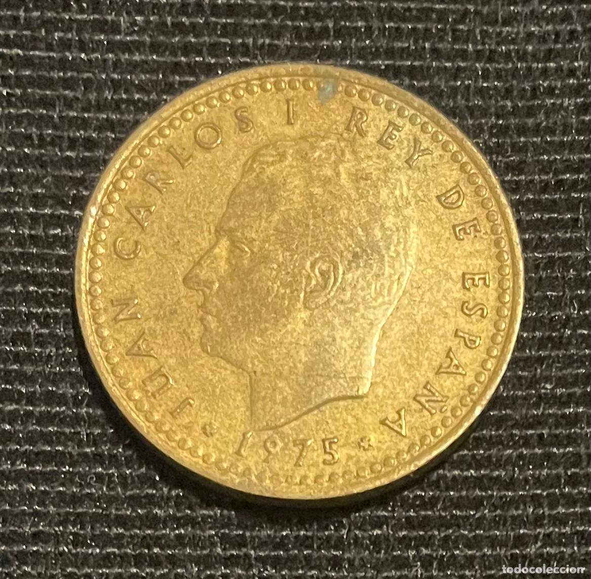 Monedas Juan Carlos I: Una pts del Rey 1975 - Foto 1