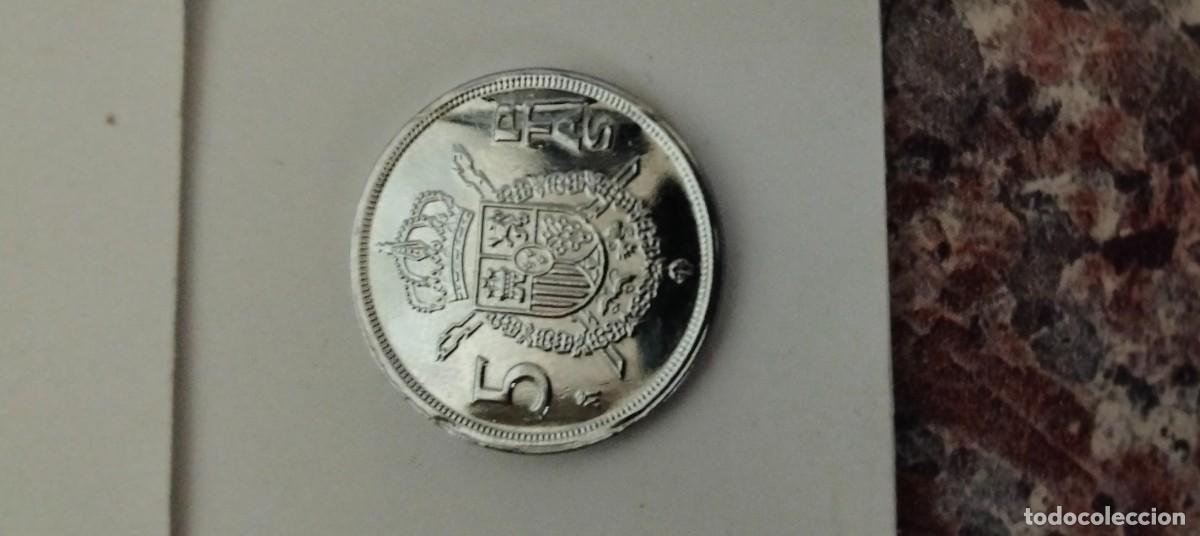 Monedas Juan Carlos I: Moneda de 5 pesetas de 1983 - Foto 2
