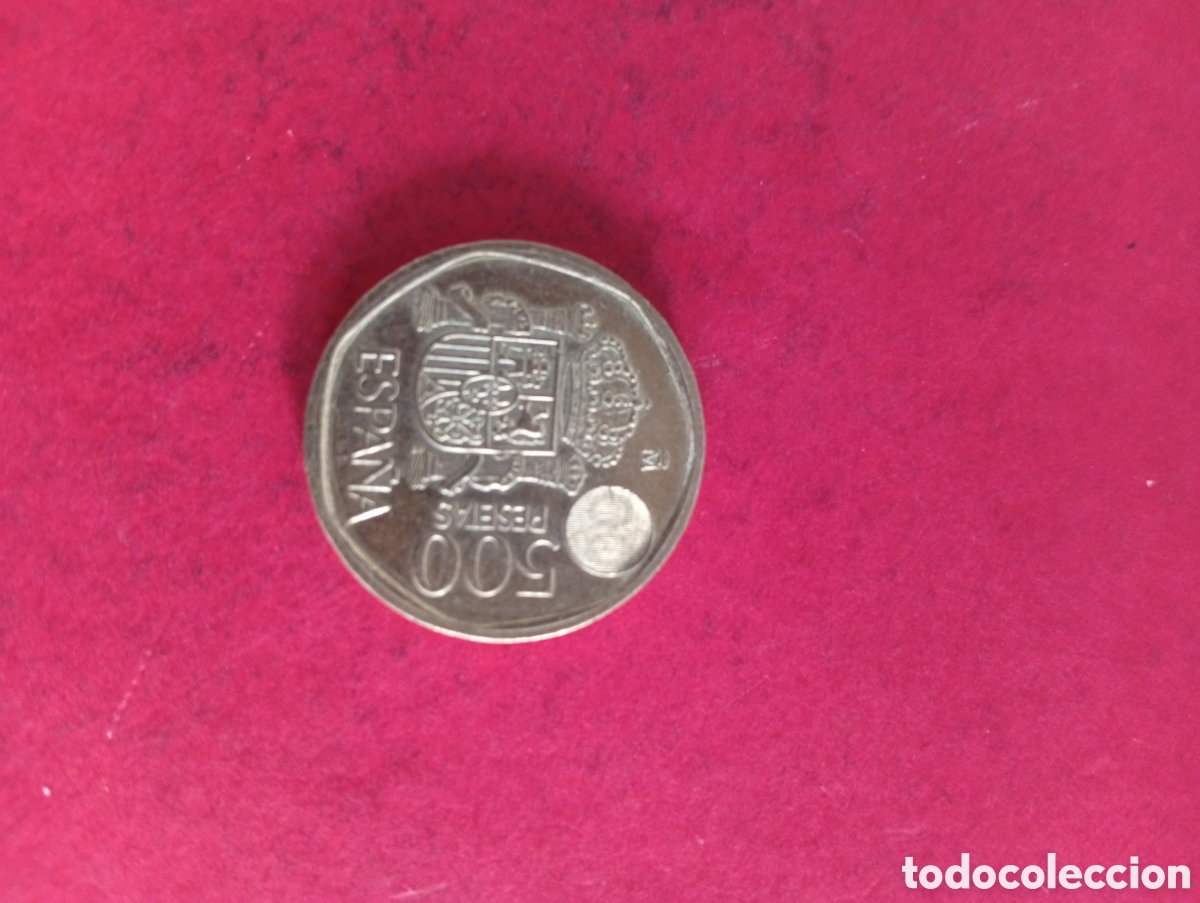 Monedas Juan Carlos I: 500 pesetas del a&ntilde;o 2000 - Foto 2
