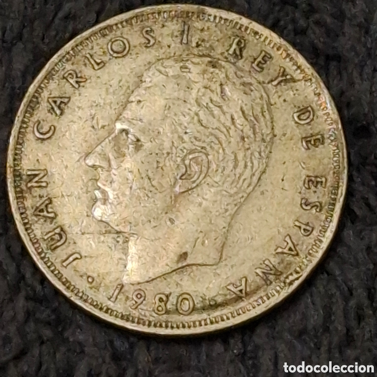 Monete Juan Carlos I: 54. Moneda De 25 Pesetas Juan Carlos I Mundial Espa&ntilde;a 82, De 1980.