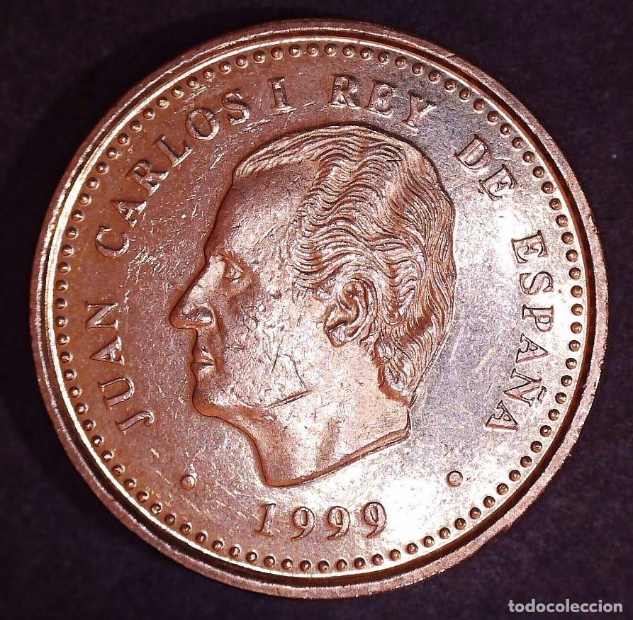 Moedas Juan Carlos I: 2 MONEDAS 100 PESE5TAS A&Ntilde;O 1999