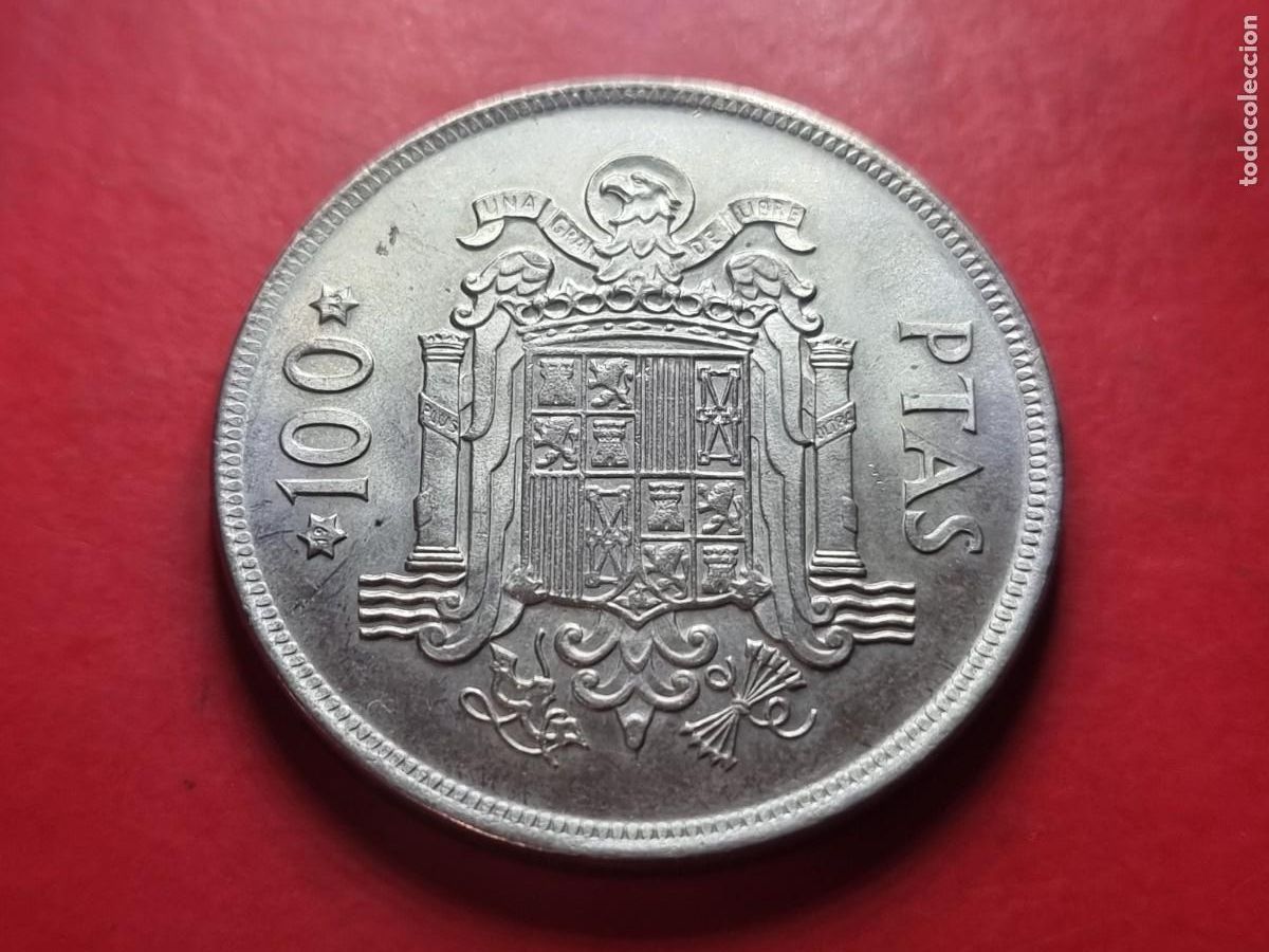 Moedas Juan Carlos I: 100 PESETAS 1975 MBC