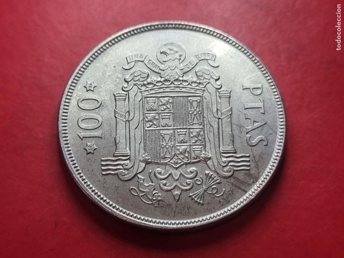 Moedas Juan Carlos I: 100 PESETAS 1975 MBC