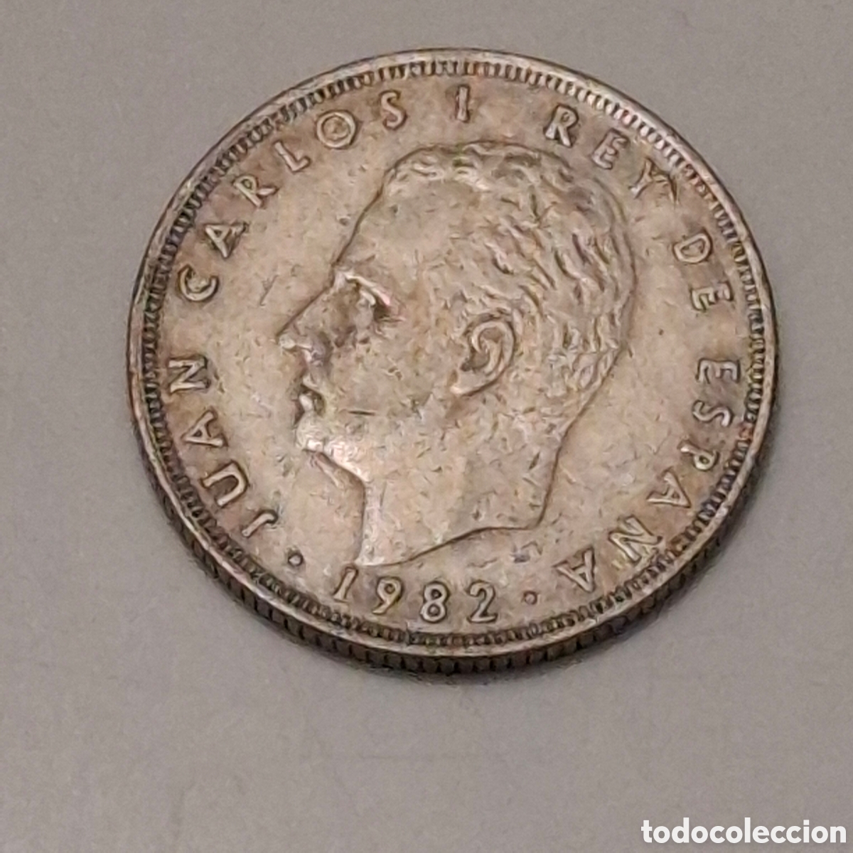 Monete Juan Carlos I: 127. Moneda De 25 Pesetas, Juan Carlos I Rey De Espa&ntilde;a 1982, Corona Real.