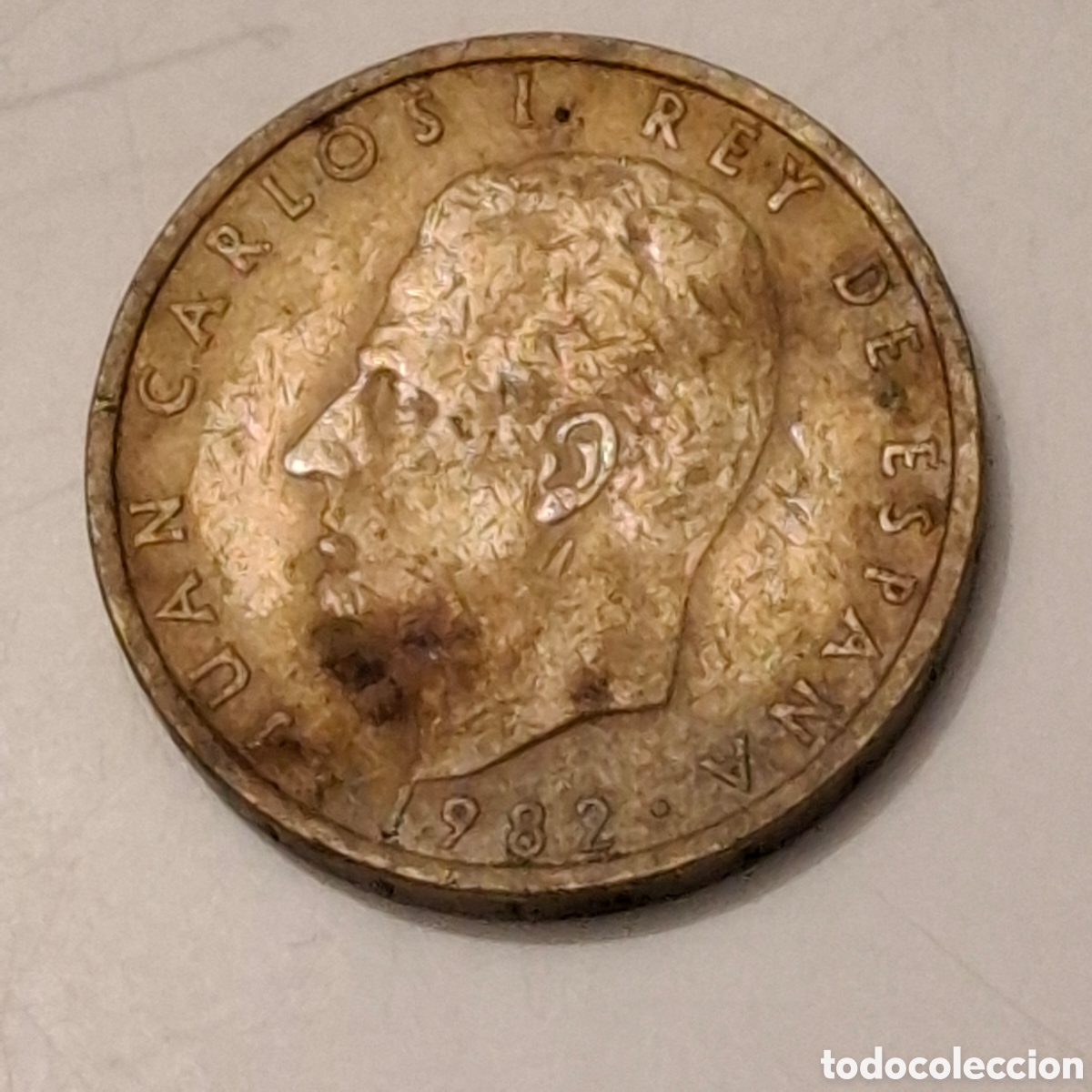 Monedas Juan Carlos I: E11.Cien 100 Pesetas Del A&ntilde;o 1982, Juan Carlos I, Rey De Espa&ntilde;a.