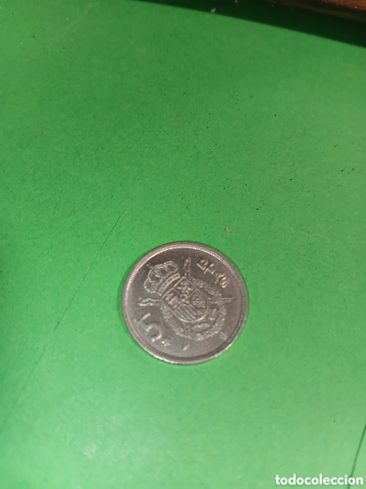 Monedas Juan Carlos I: Moneda de 5 pesetas del 1975 - Foto 2