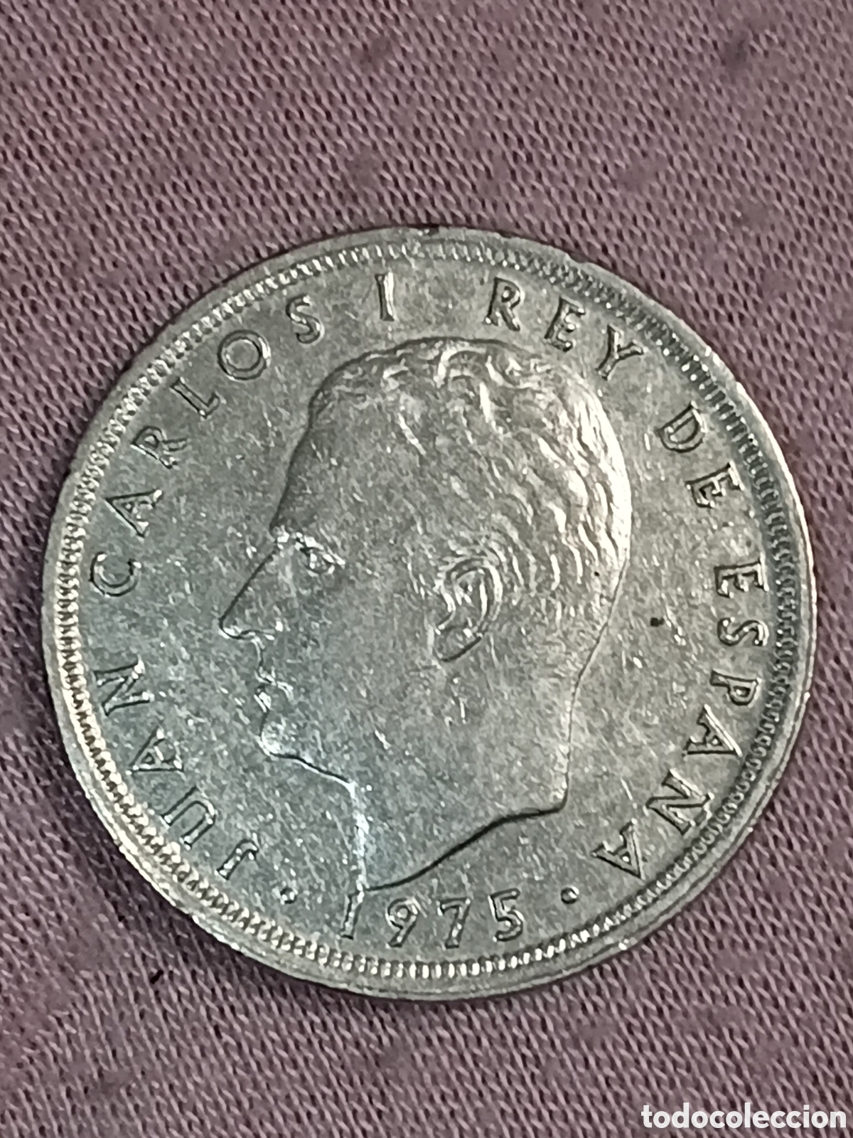 Monedas Juan Carlos I: Moneda de 5 pesetas del 1975 - Foto 5
