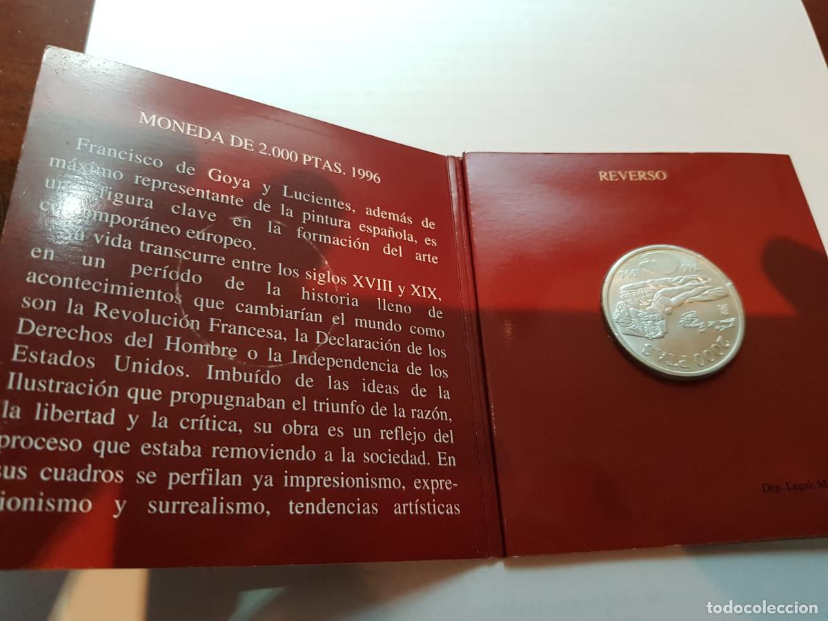 Monedas Juan Carlos I: CARTERA-2000 PESETAS-1996 - Foto 2