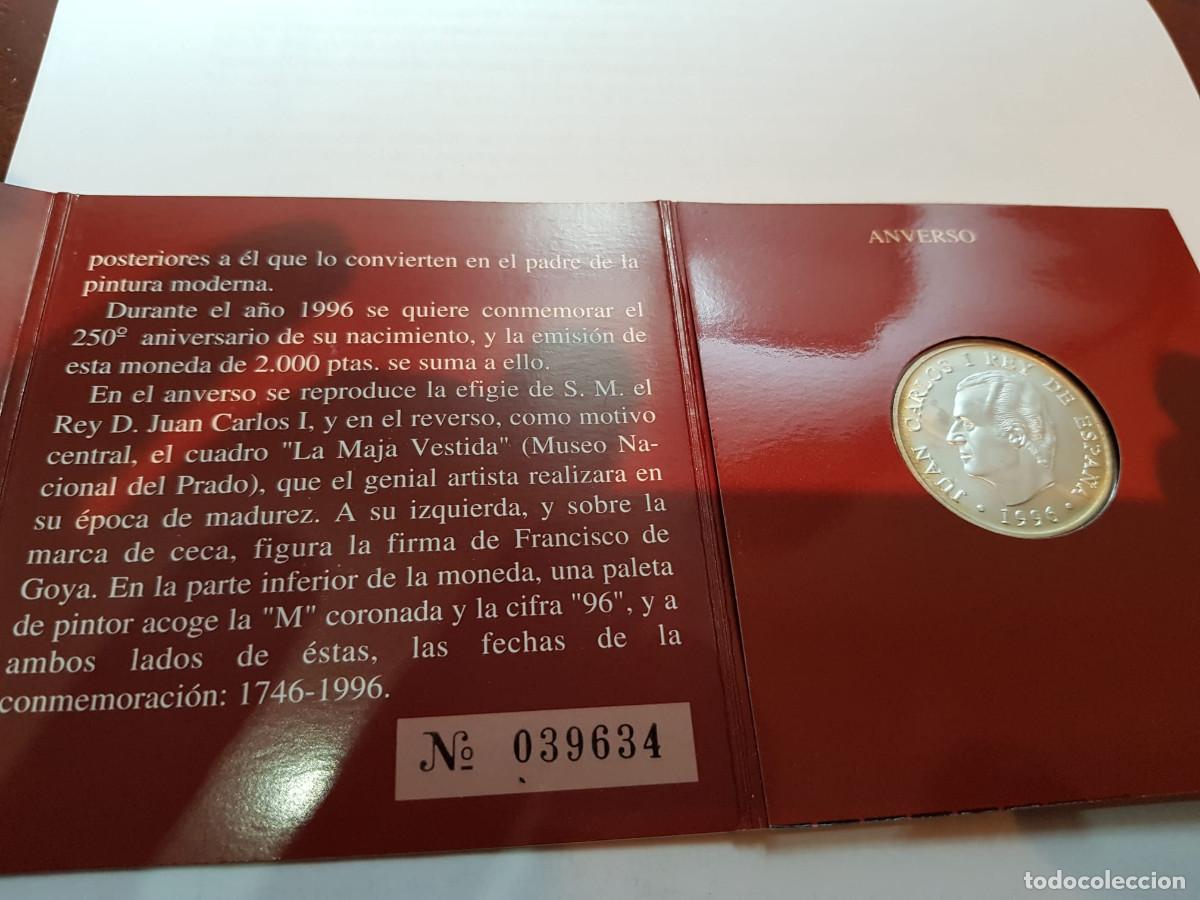 Monedas Juan Carlos I: CARTERA-2000 PESETAS-1996 - Foto 3
