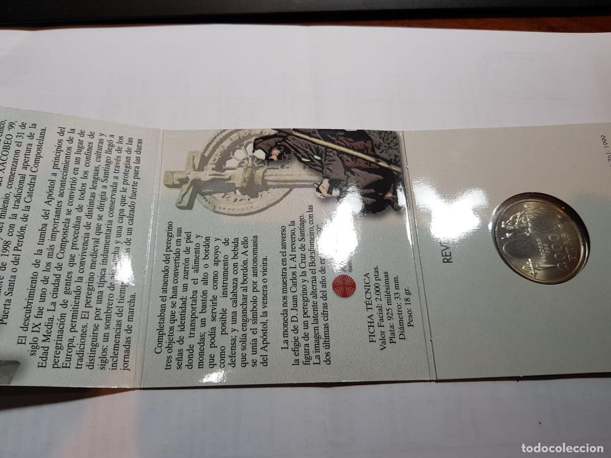 Monedas Juan Carlos I: CARTERA-2000 PESETAS-1999 - Foto 3