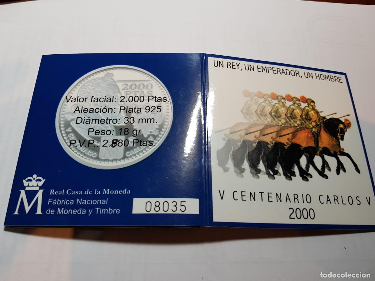 Monedas Juan Carlos I: CARTERA-2000 PESETAS-2000 - Foto 1