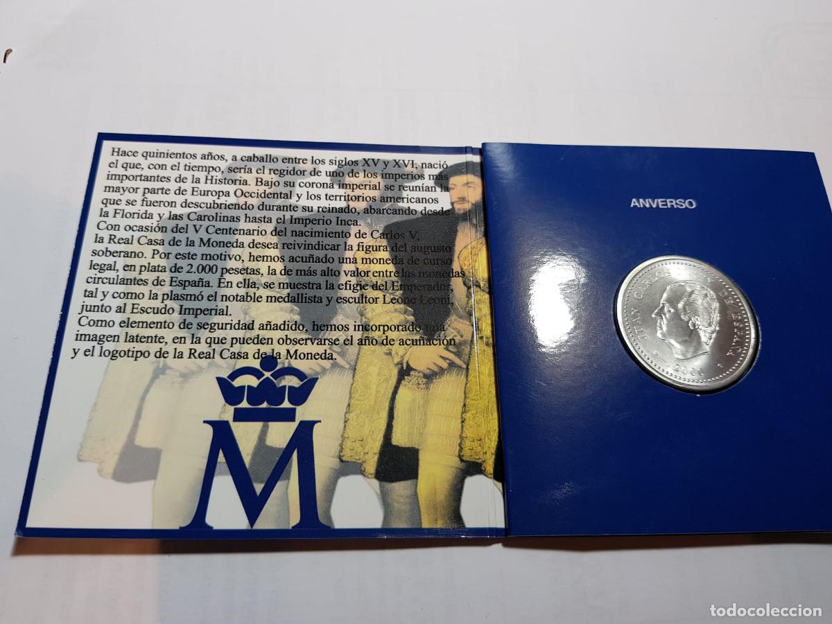 Monedas Juan Carlos I: CARTERA-2000 PESETAS-2000 - Foto 2