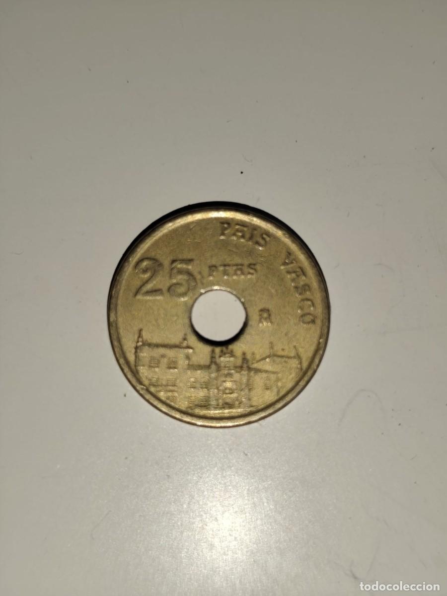 Monedas Juan Carlos I: Moneda de 25 ptas del Pais Vasco - Foto 2