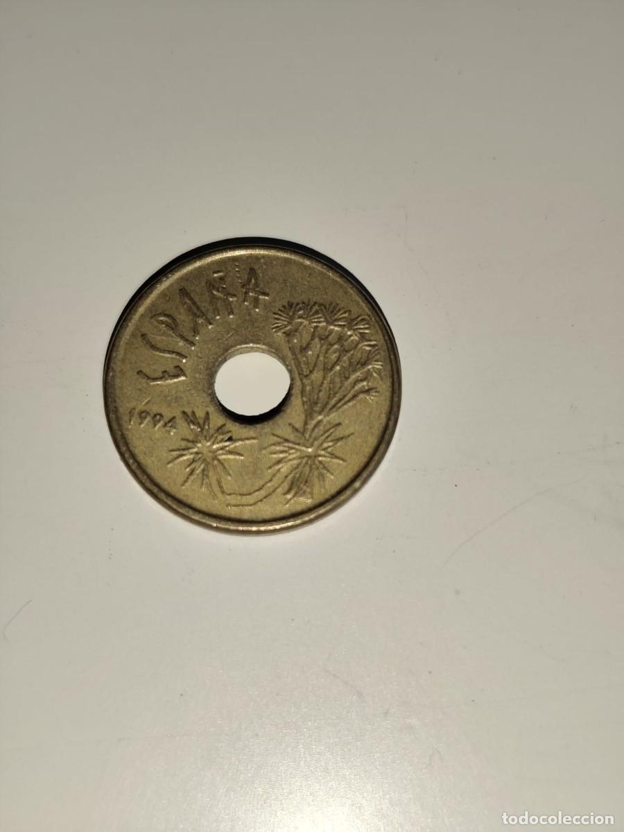 Monedas Juan Carlos I: Moneda de 25 ptas. de 1994 - Foto 2
