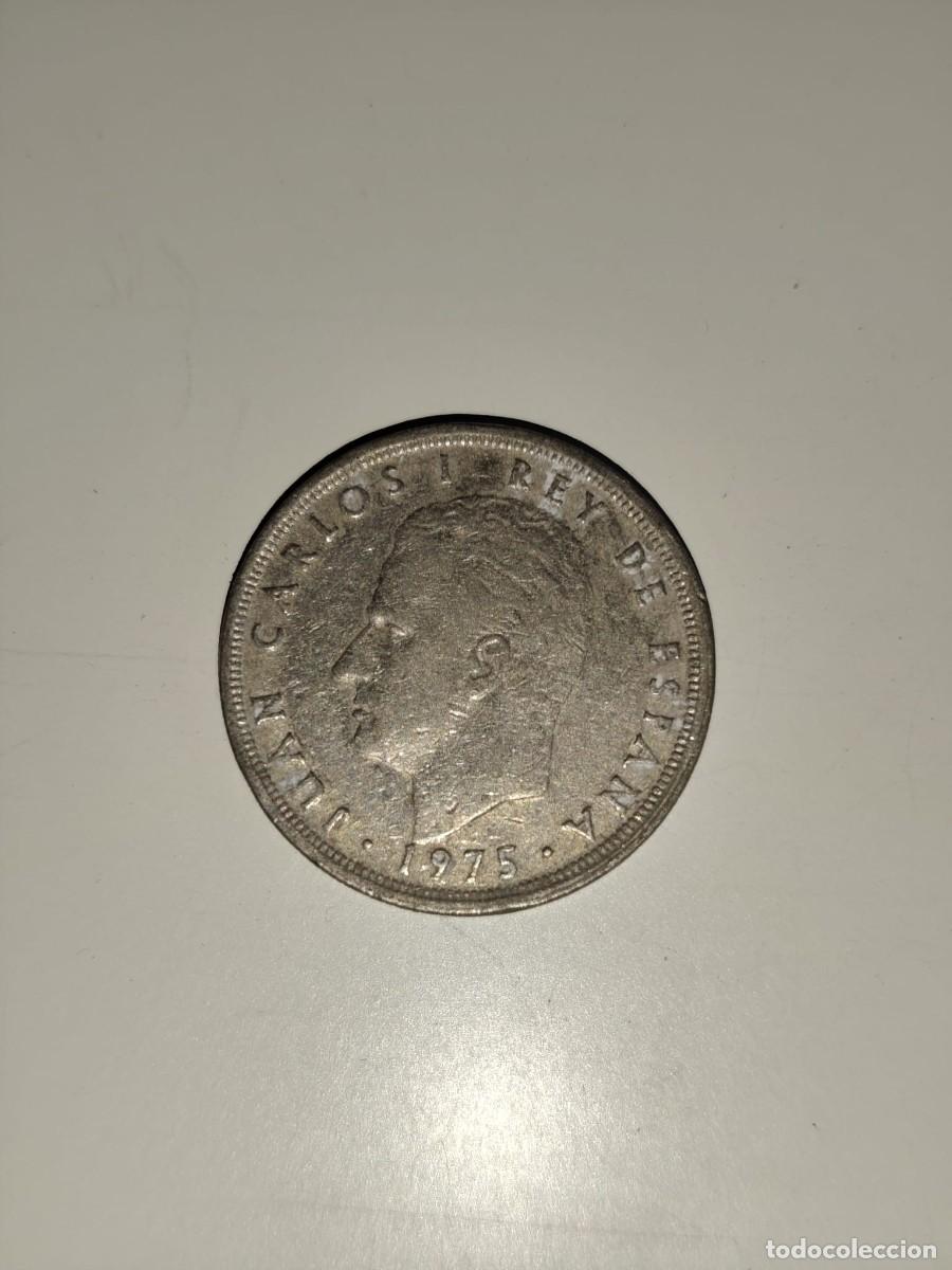 Monedas Juan Carlos I: moneda de 5 ptas del a&ntilde;o 1975 - Foto 1