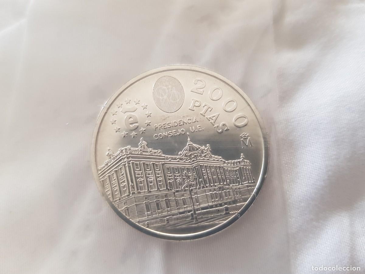 Monedas Juan Carlos I: Moneda de plata 2000 pesetas - 1995 - Foto 2