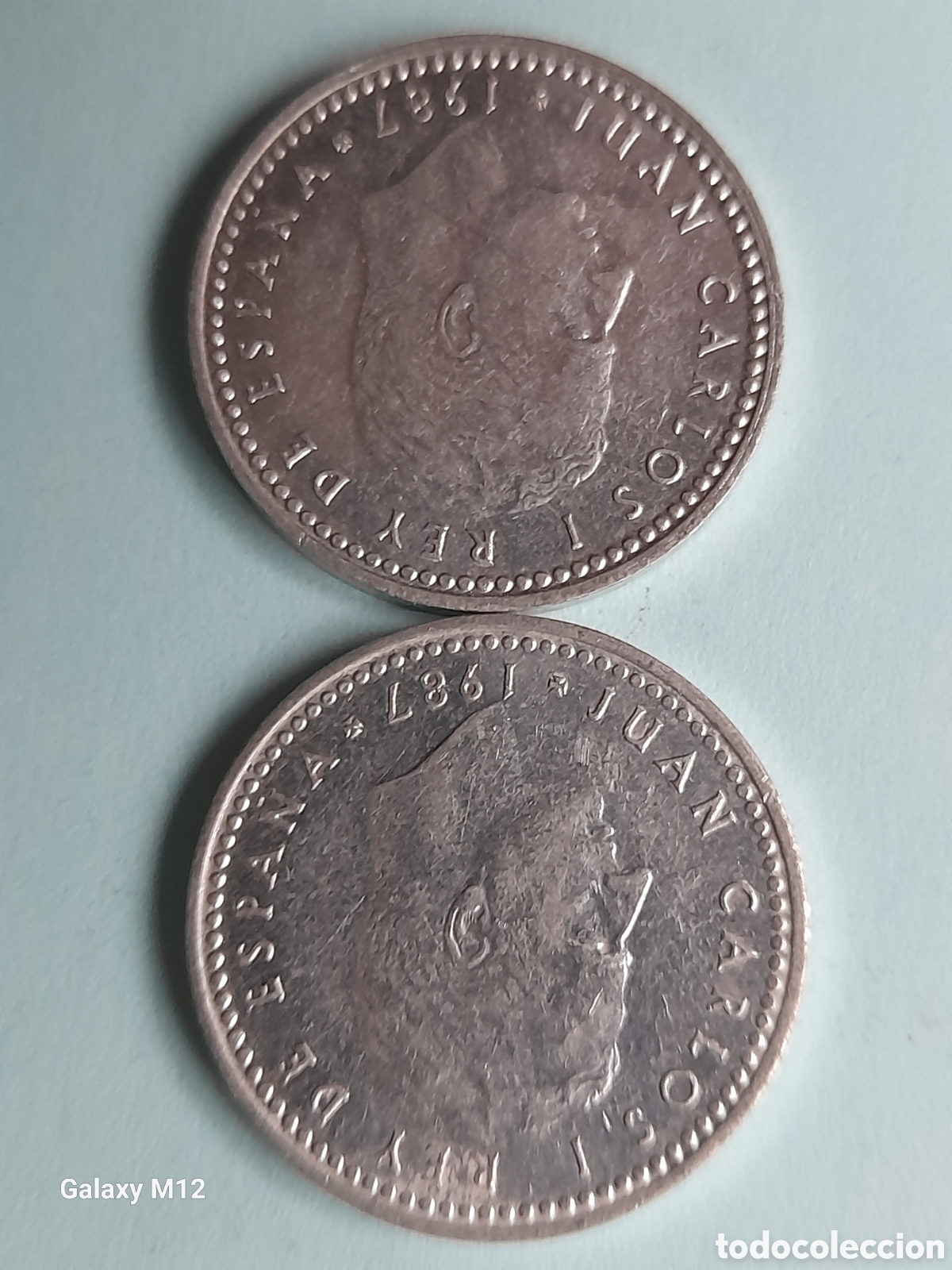 Monedas Juan Carlos I: Monedas Pesetas/A&ntilde;o 1987. - Foto 1