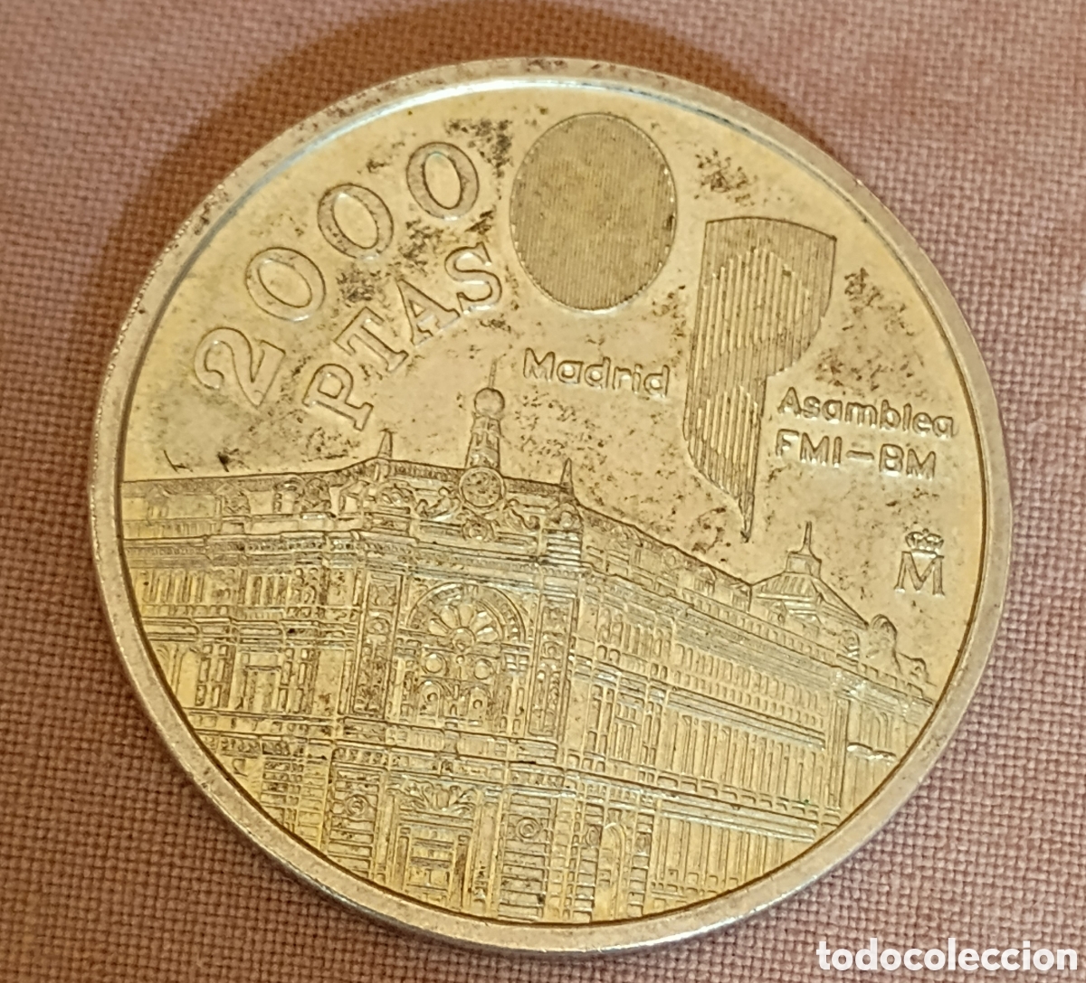 Monedas Juan Carlos I: Moneda de plata 2000pesetas 1994 - Foto 2