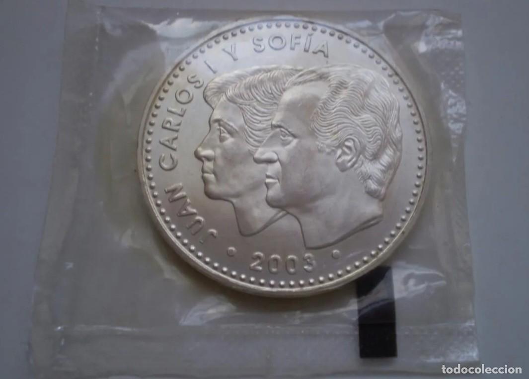 Monedas Juan Carlos I: MONEDA DE PLATA 12 EUROS - JUAN CARLOS 2003