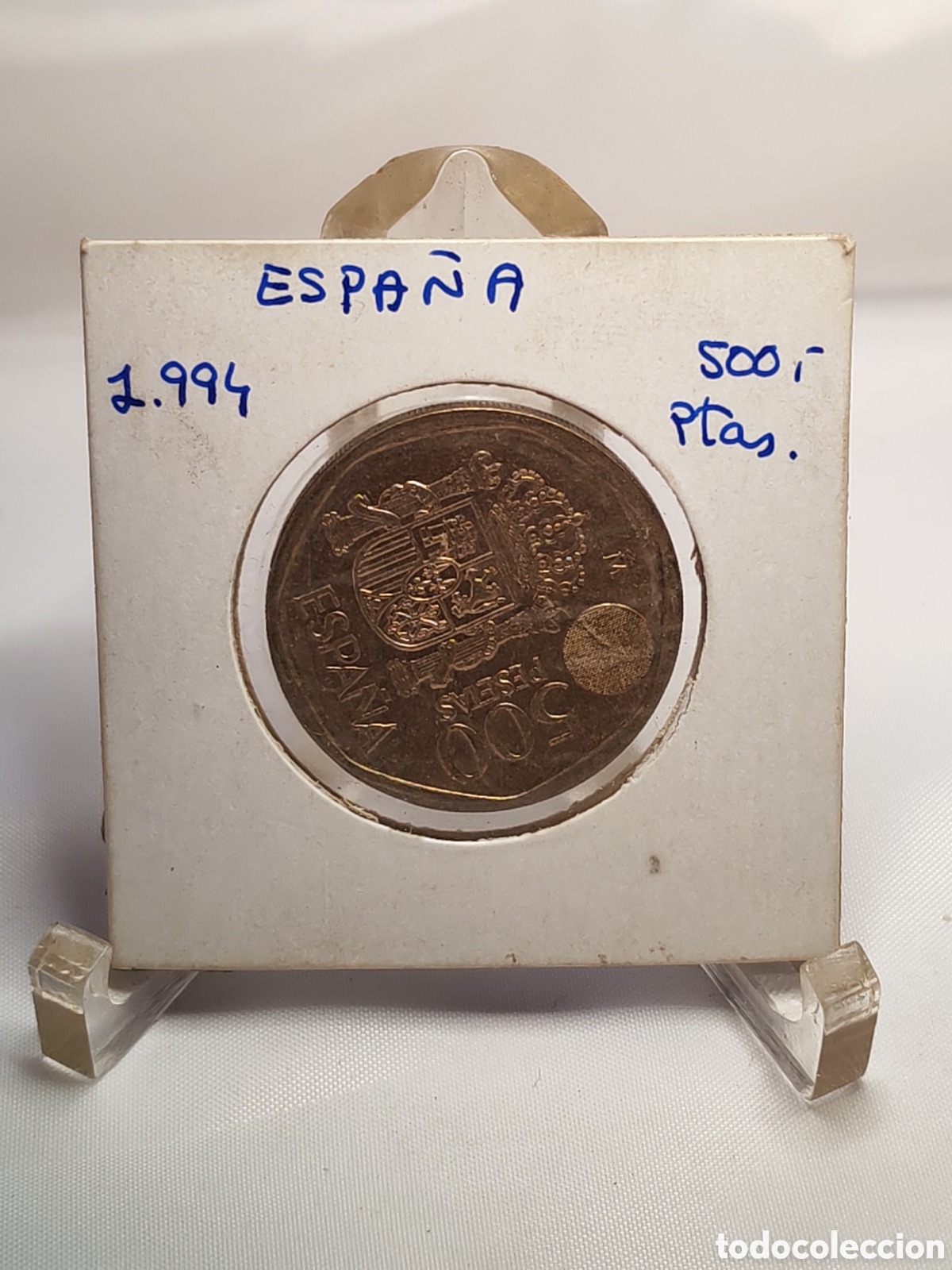 Monedas Juan Carlos I: Espa&ntilde;a. 500 pesetas. J.Carlos-Sofia 1994 . Sin circular