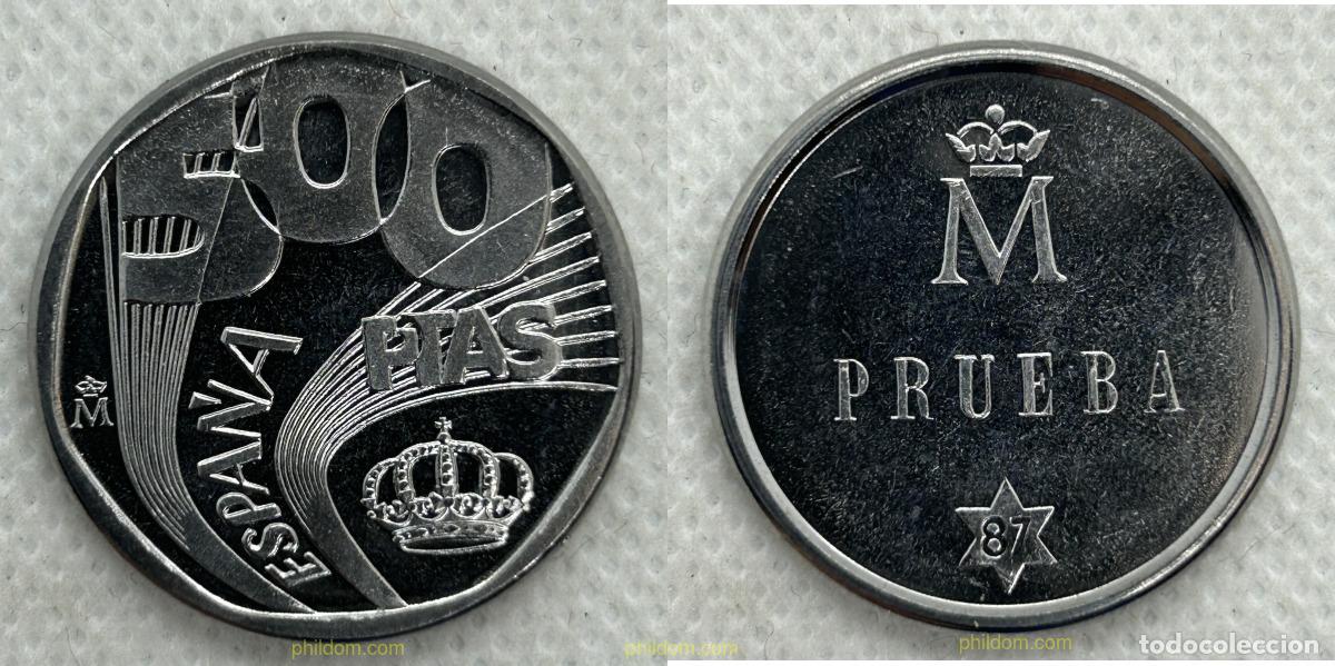 Monedas Juan Carlos I: 4092 ESPA&Ntilde;A 1987 JUAN CARLOS I. 500 PESETAS DE 1987. 25 ANIVERSARIO BODAS SS MAJ. JUAN CARLOS Y SO