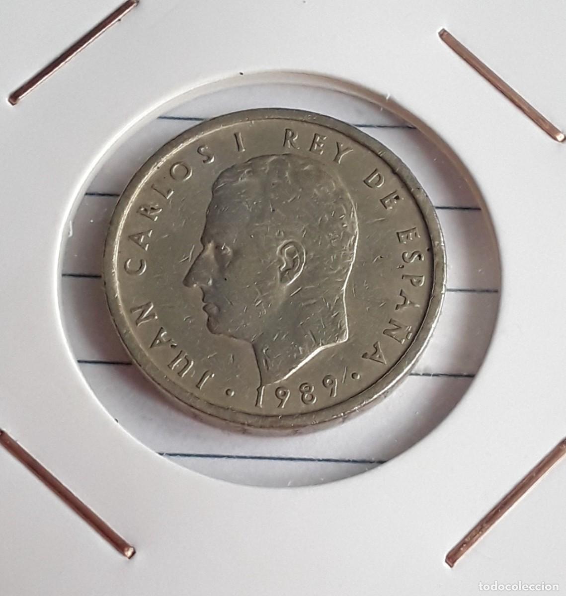 M&uuml;nzen unter Juan Carlos I: Moneda de 100 Pesetas de Espa&ntilde;a 1989 - Juan Carlos I