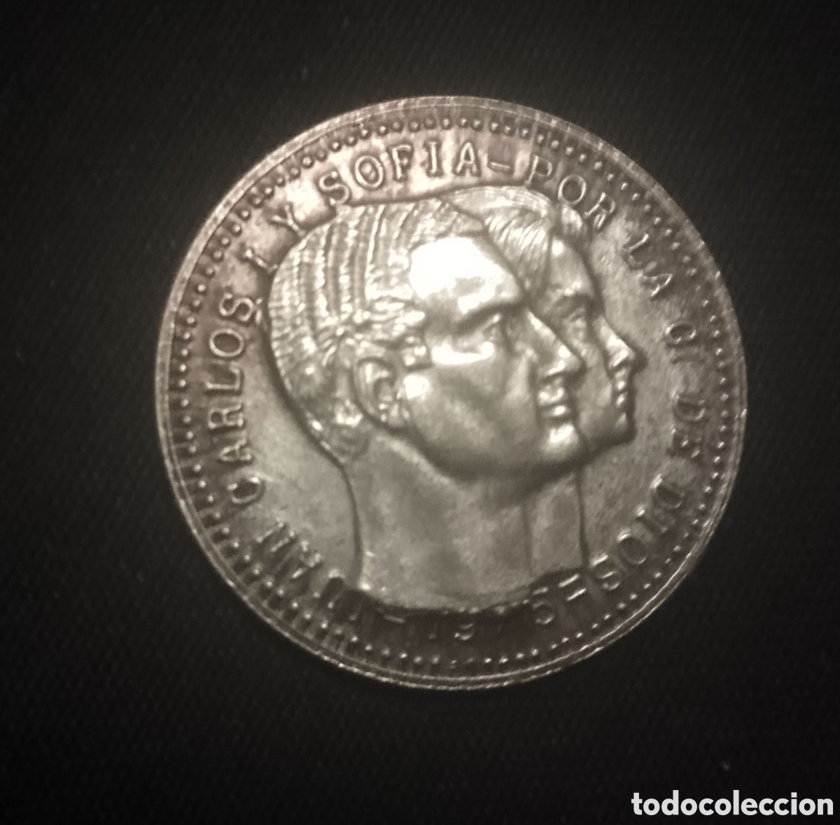 Monedas Juan Carlos I: MONEDA DE JUAN CARLOS I E DO&Ntilde;A SOF&Iacute;A - Foto 1