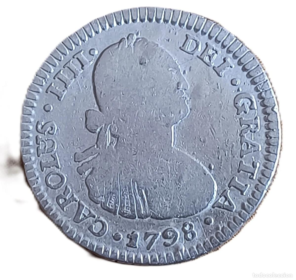 Monedas Juan Carlos I: 1 Real Carlos IIII 1798 P.R. Potos&iacute;