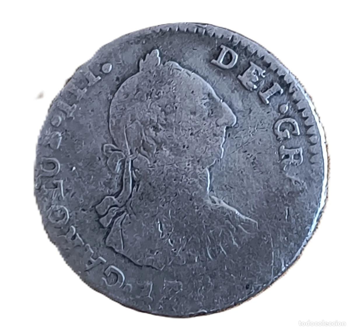 Monedas Juan Carlos I: 1 Real Carlos III 1782 Potos&iacute;
