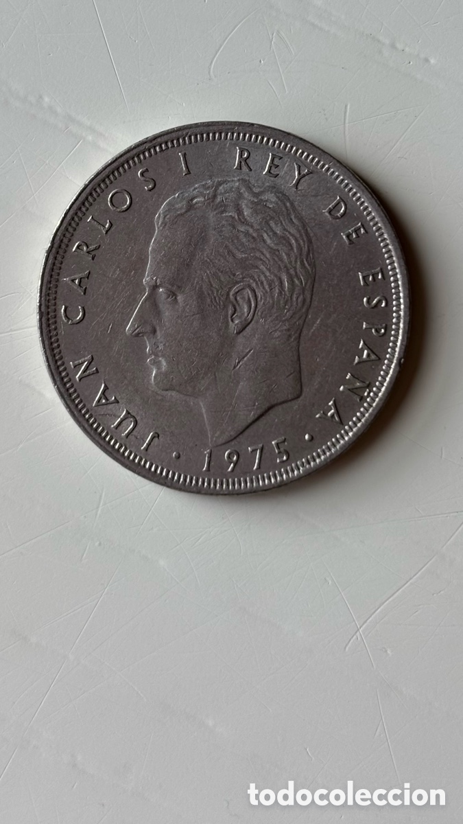 Monedas Juan Carlos I: Moneda 25 pesetas 1975