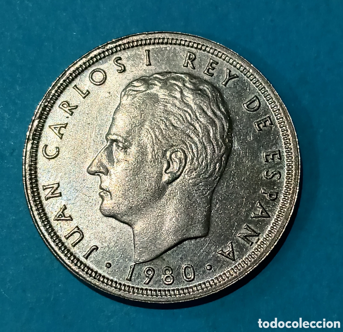 Monedas Juan Carlos I: Error 50 Pesetas Juan Carlos I 1980 *19 *81 S/C .