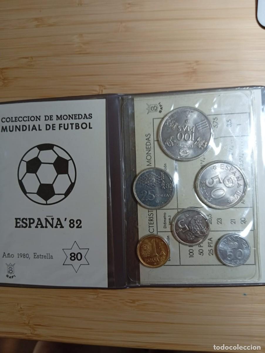 M&uuml;nzen unter Juan Carlos I: Serie Numism&aacute;tica Mundial de Futbol 82 a&ntilde;o 1980 estrella 80